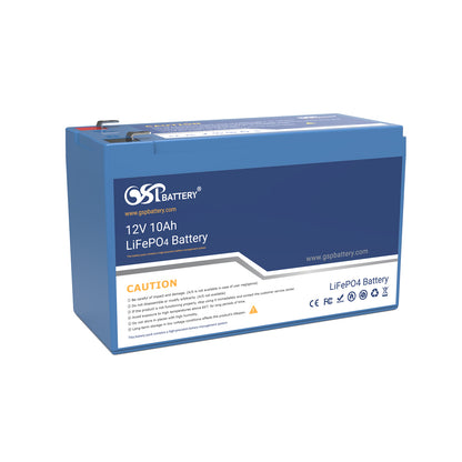 GSP 12V 10Ah LiFePO4 Battery
